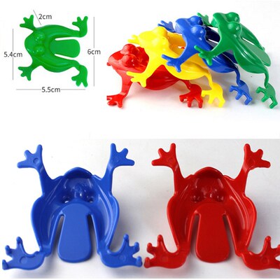 5/10 Pcs Jumping Frog Bounce Fidget Toys For Kids Novelty As