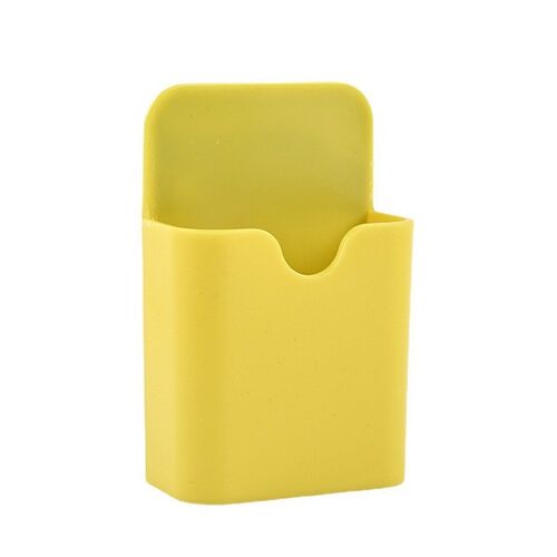Stationery Organizer Desk Wall Mounted Storage Box with Stic