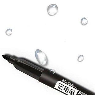 9 Pcs/Set Permanent Marker Pen Fine Point Waterproof Ink Thi