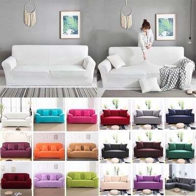 Sofa Cover for Living Room Elasticity Non-slip Couch Slipcov
