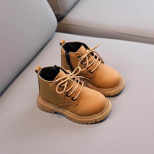 2025 Girls British Style Single Boots Boys Solid lor Martin