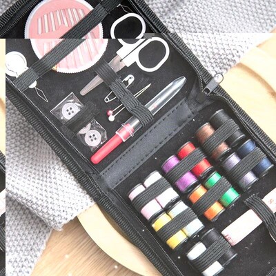 The multi-functional tool sewing box of the sewing kit is