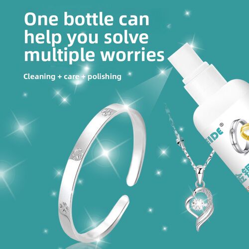 Silver washing water gold silver jewelry cleaner清洁洗银水