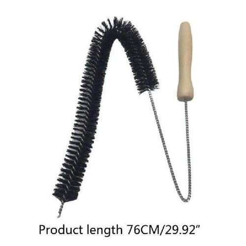 Wood Handle Long Cleaning Brush Water Pipe Drainage Dredge