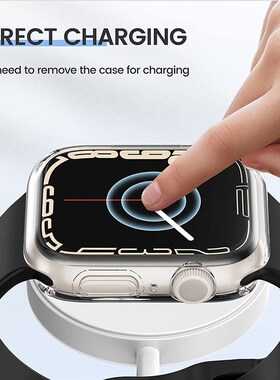 360 Cover for Apple Watch Case 7 6 SE 5 4 3 2 41MM 45MM