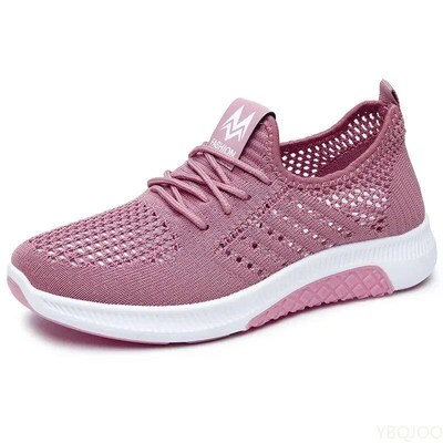 Women Flat Casual Shoes Fashion Breathable Mesh Vulcanized S
