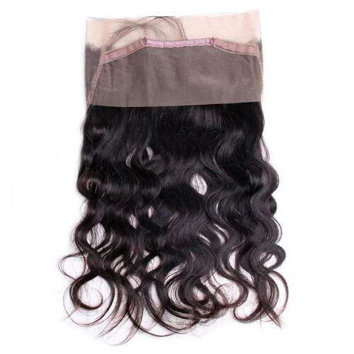 360 Lace Frontal Only Brazilian Body Wave Human Hair Straigh