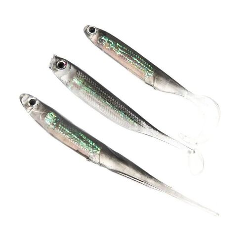 5Pcs/lot Fishing Soft Bait 7CM 7.5CM 1.7G 2.3G 2.7G T Tail f