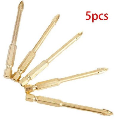 Bits Drill Bits Glass Drill Cement Faster With 4 Cutting