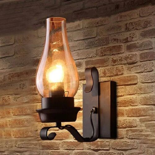 Retro Industrial Iron Wall Lamp Vintage kerosene Wall Light
