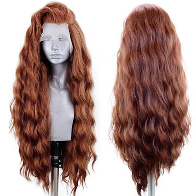 Synthetic Lace Front Wigs for Black Women Natural Hairline S
