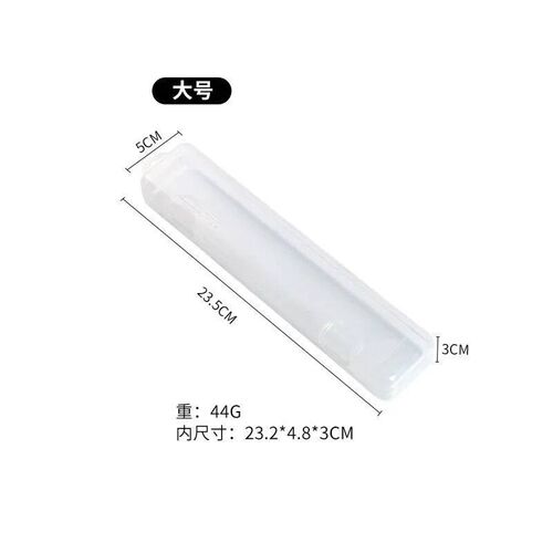 Portable Makeup Brush Organizer Eyebrow Pencil Transparent w