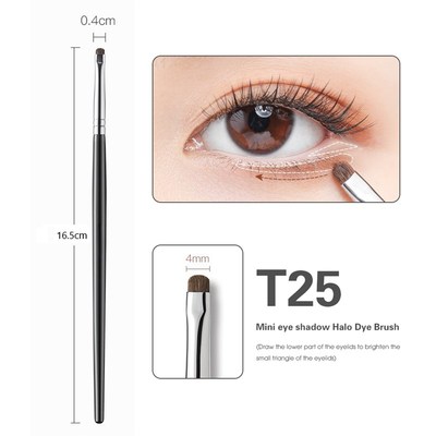 1pcs Makeup Brush Smudge Precision Eyeliner Smudge Brush Hor