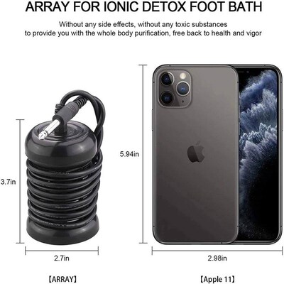 Detox Ionic Foot Spa Bath Machine Massage Foot Ionic Detoxif