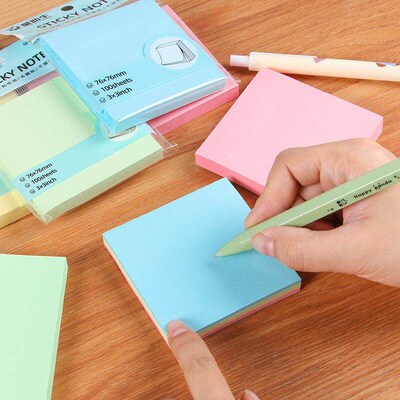sticky notes color square line memo纸 paper 横线便利贴