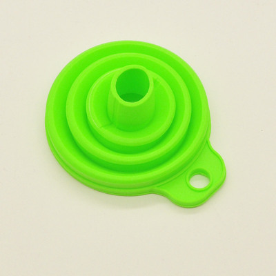 Foldable Funnel Silicone Collapsible Portable Funnels for Fu
