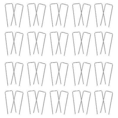 Landscape Fabric Pegs Floral Arrangement Pins Artificial