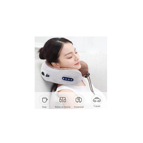 Electric Neck massage pillow U Shaped Portable Cervical Rela