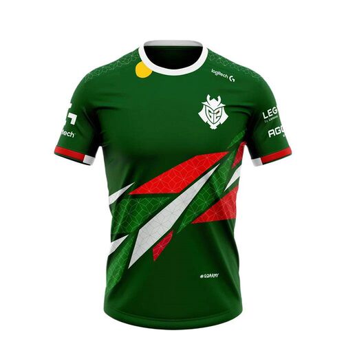 Summer 3D Printed G2 Game National Team Uniform Mens Quick