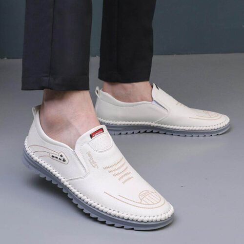 Casual Shoes for Men Pu Leather Loafers Classic Breathable S