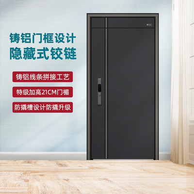 星月神4级入户防盗门家用