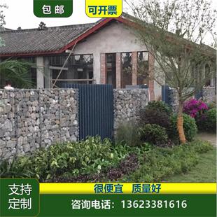 镀锌电焊石笼网格宾户外个性装饰公园网片石头墙不锈钢墙面造型画