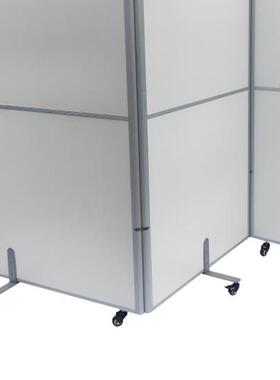 办公BL002屏风可折叠移隔动断会议板室车间高隔断挡学校活动叠屏