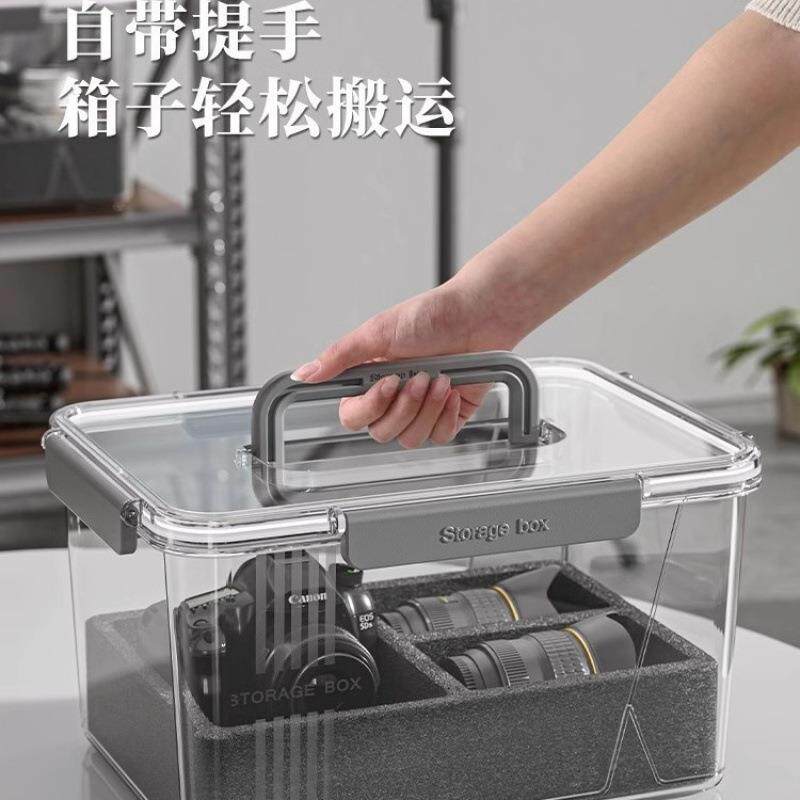 微单便携相机防潮箱镜头收纳无品牌/除温湿保密封箱收干燥剂相机