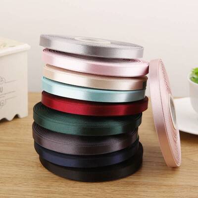 单织面涤纶带品高密花度缎带diy蝴蝶结烘焙礼束包IZE装丝带