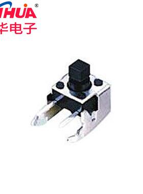 泰华工PJB厂直供触关贴片复位微动轻按钮6x67.3方头支x架开按键开