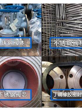 铸钢闸阀工业防法兰明杆闸阀Z4111H-16DN1001251消502001直销