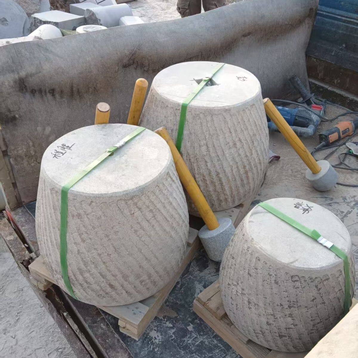 特大号老式石臼-传统石磨手工具-石磨研磨器-年糕糍粑辣椒磨