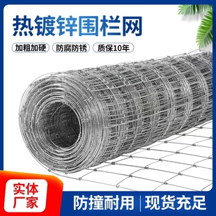 铁丝网牛栏网养殖网钢丝网防护网护栏网养牛养羊果园热浸镀锌围栏
