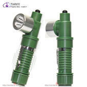 BS塑料潜水专用手电强光超亮充电防水电筒21700赶海转角LED 头灯