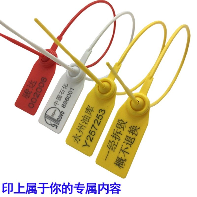 防盗封签防拆扣一次性塑料封条煤运油罐车货柜物流铅封调包编码锁,基础建材,缎带/扎带,淘宝优惠券,粉丝福利购,淘宝优惠卷