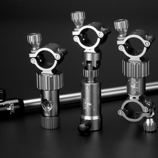 九派工坊钓鱼椅配件通用型钓鱼支架炮台支架饵料盘支架伞架三件