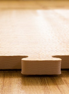 环保EV加大加厚泡沫地垫100x100跆拳道蓝色海洋木纹草坪1米x1米