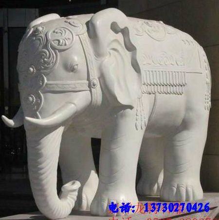 石雕象 石雕大象 雕刻象 景观雕塑 象雕塑 门口象 吉祥如意象