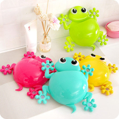 Cartoon Animals Toothbrush Holder Bathroom Accessories Set W