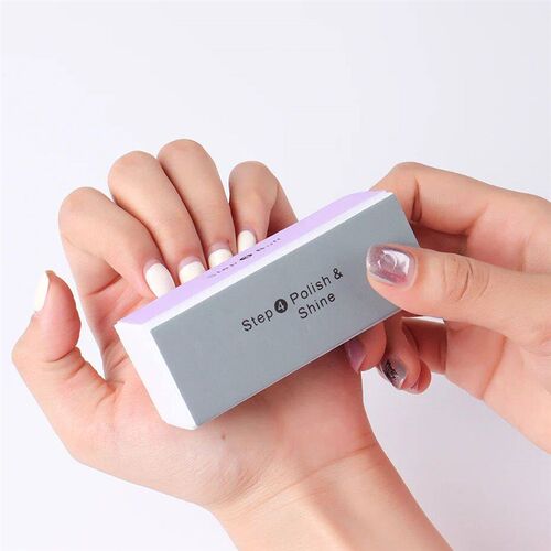 5 Pcs/Lot Nail Buffer Block 4 Way Colorful Buffing Block Shi