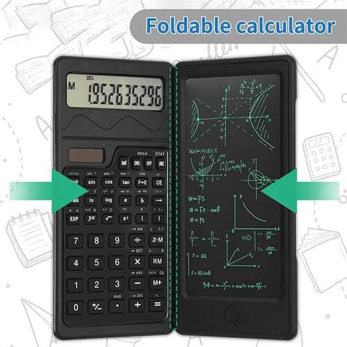 Scientific Calculator with Notepad 10-Digit Large Display Of