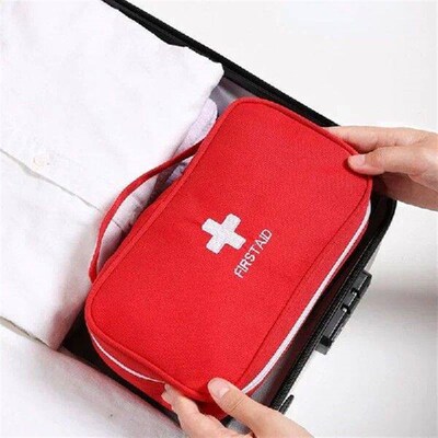 Portable Storage Bag First Aid Emergency Medicine Bag