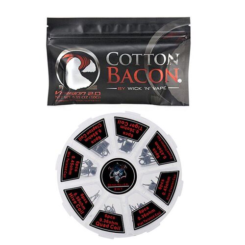 8 in 1 Prebuilt Coil with Vape Cotton Electronic Cigarette O