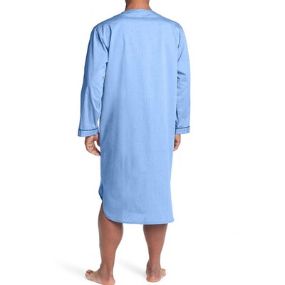 Mens Gown Southeast Asian Style Loose Stand llar Door Tube