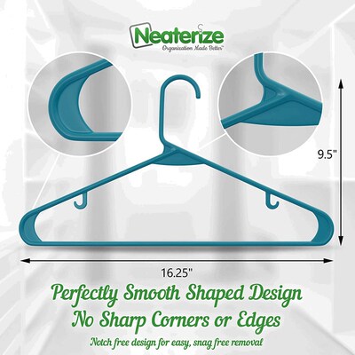 Plastic Adult Clothes Coat Hangers Drying Rack Hanger Holder