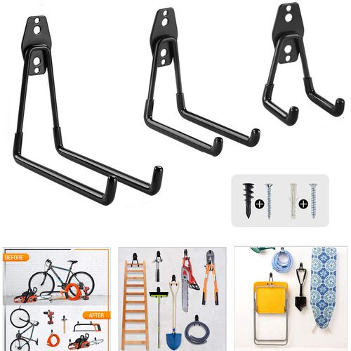 Bike Wall Mount Hook Bicycle Stand Parking Holder Support Po