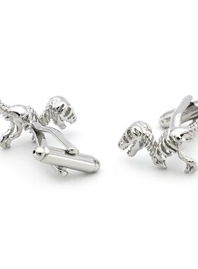 Dinosaur Cuff Links For Men Animal Design Quality Brass Mate