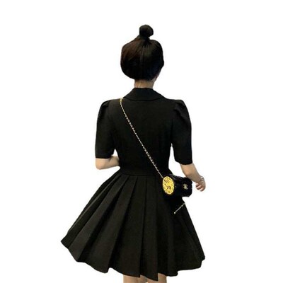 Fresh suit ress for women, summer new y wai pate bubb short