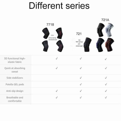 1PCS Knee Support Sleeve Protector Elastic Knee Pads Brace
