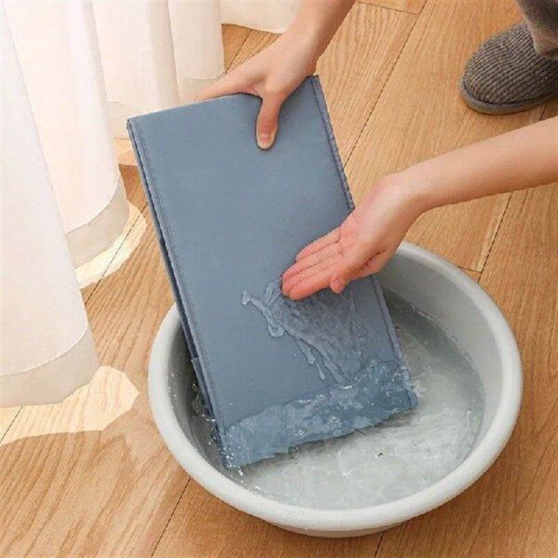 Pants storage box Space Saving Folding Separation Grids - 实物图